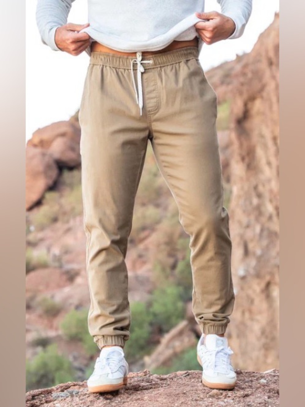 WOWIE - Rambler Jogger (Casual Stretch) - Gobi